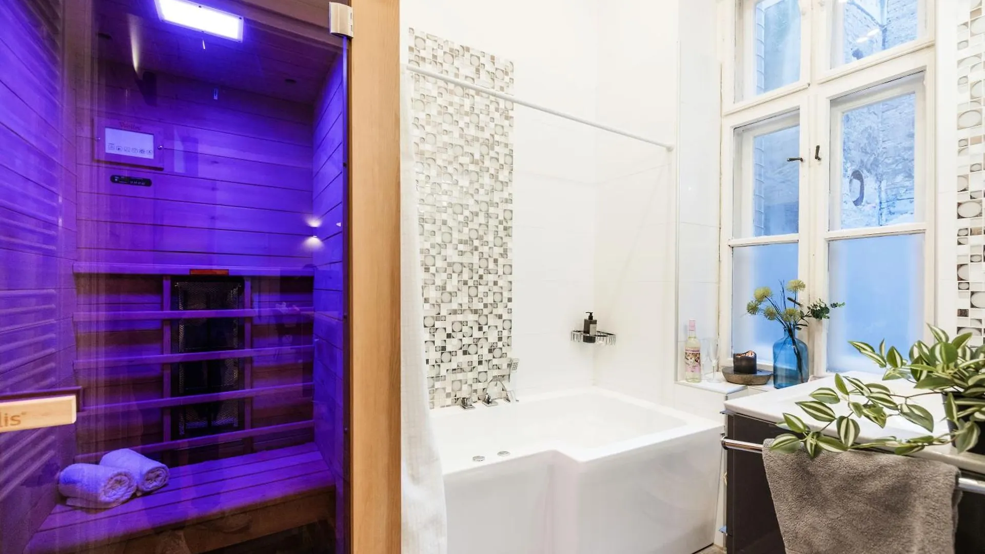 Apartment Hidden Gem Penthouse Sauna & Jacuzzi-Heart Of City Budapest Hungary